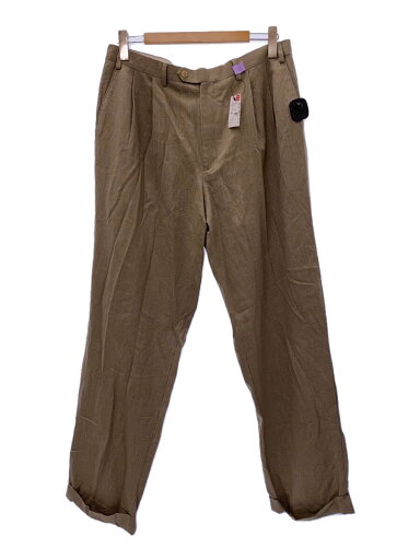 【中古】LAUREN RALPH LAUREN◆スラックスパンツ/--/ウール/BEG【メンズウェア】 【中古】LAUREN RALPH LAUREN◆スラックスパンツ/--/ウール/BEG【メンズウェア】