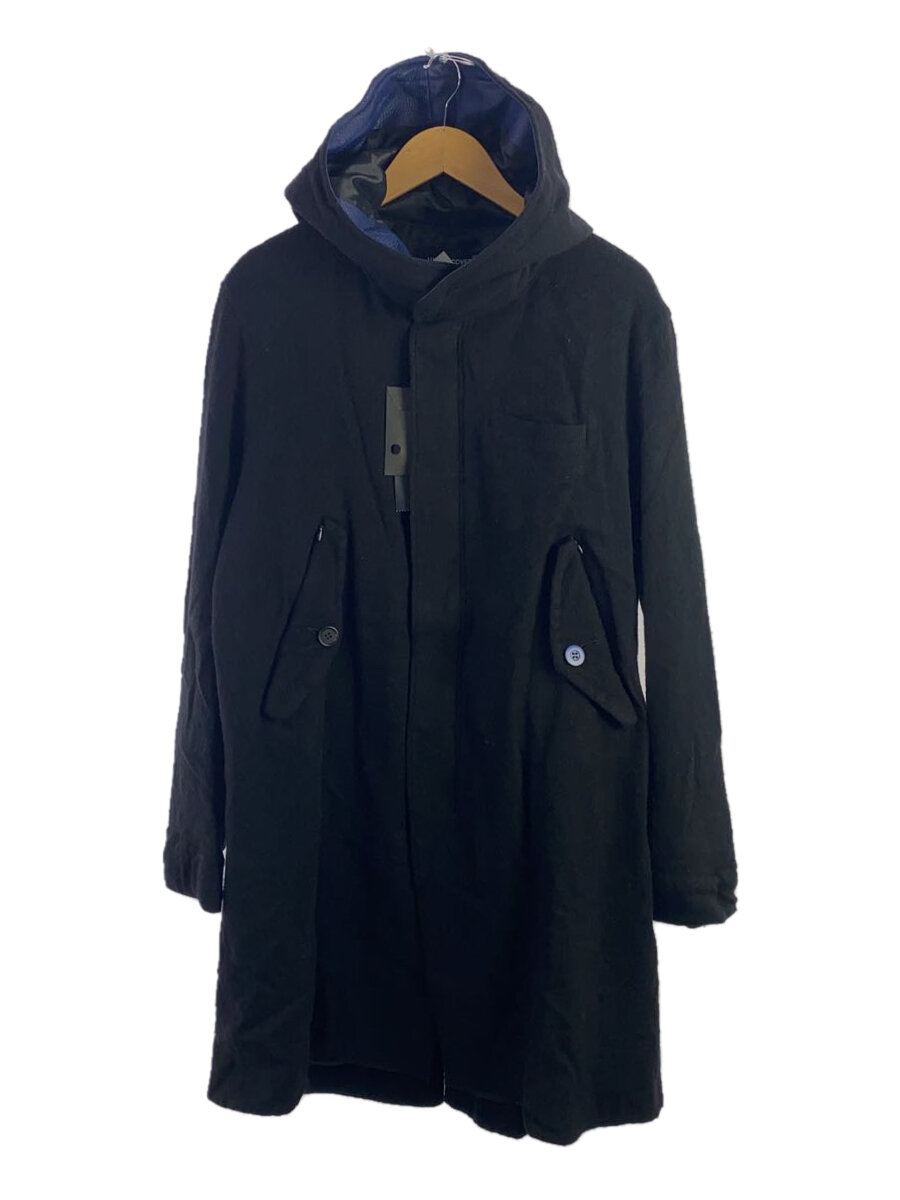 【中古】UNDERCOVER◆コート/2/ウール/BLK/無地/UC2B9303【メンズウェア】