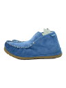 【中古】L.L.Bean◆ブーツ/M/BLU/スウェード【シューズ】(4)