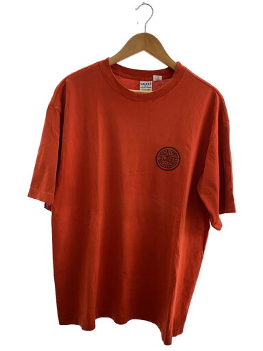【中古】GUESS◆Tシャツ/L/--/RED【メンズウェア】 【中古】GUESS◆Tシャツ/L/--/RED【メンズウェア】