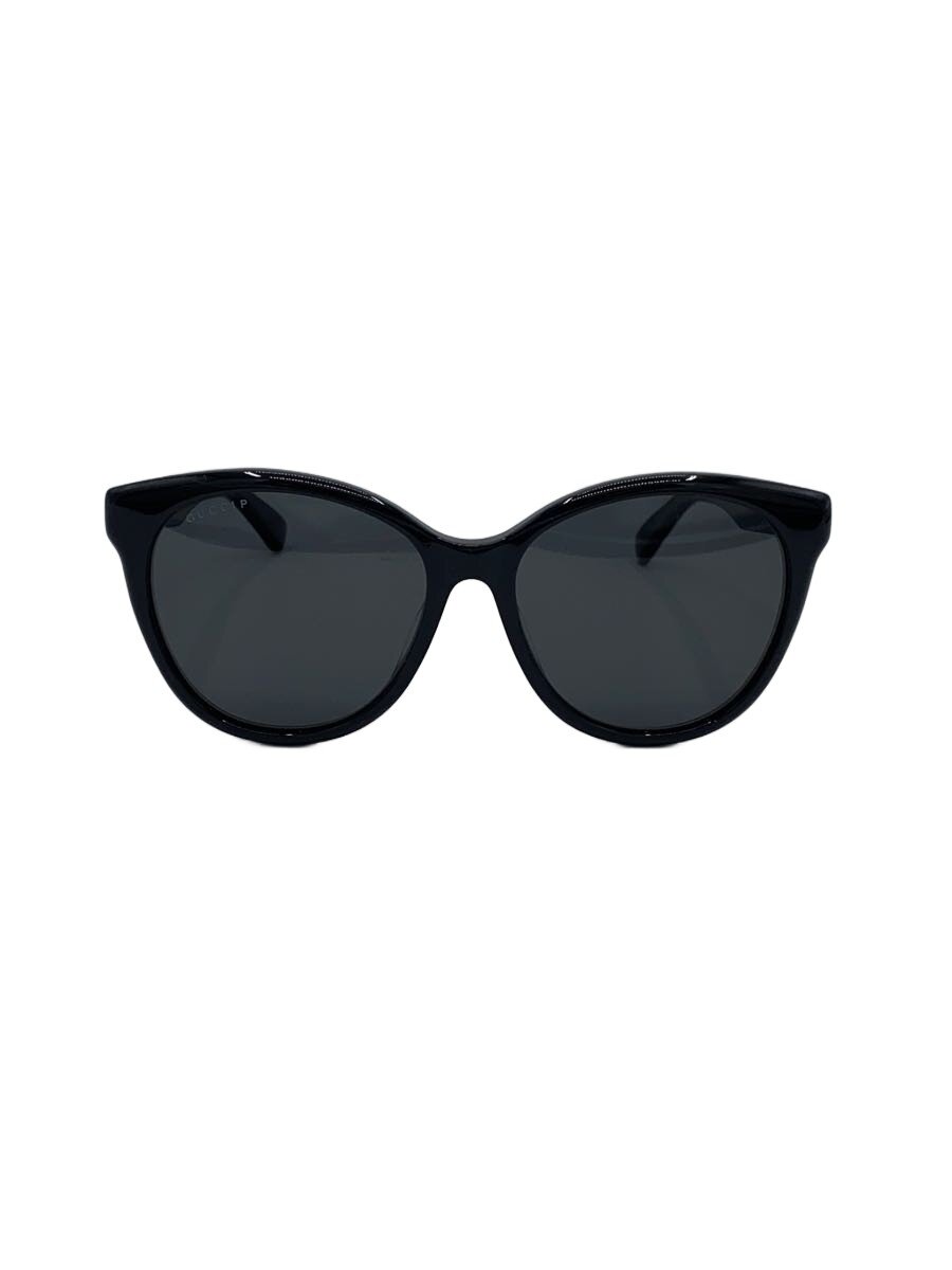 【中古】GUCCI◆サングラス/ウェリントン/BLK/BLK/メンズ/...(4.0)