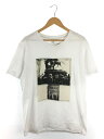 【中古】WACKO MARIA◆Tシャツ/XXL/コットン/WHT/プリント【メンズウェア】