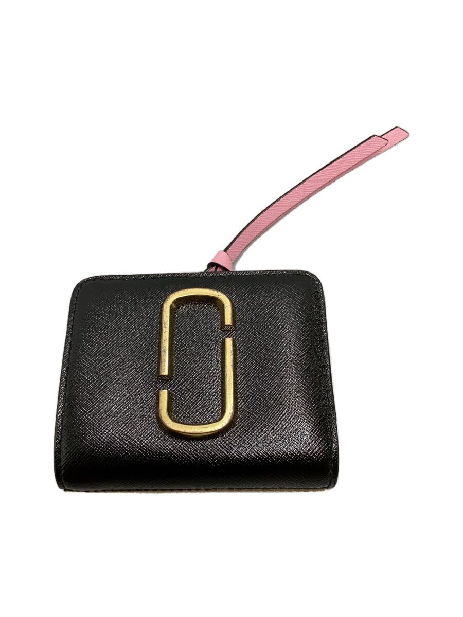 【中古】MARC BY MARC JACOBS◆2つ折り財布/レザー/レディース【服飾雑貨他】
