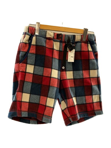 【中古】Columbia◆バックアイスプリングショーツ/ショートパンツ/M/ポリエステル/レッド/チェック/PM4341【メンズウェア】 【中古】Columbia◆バックアイスプリングショーツ/ショートパンツ/M/ポリエステル/レッド/チェック/PM4341【メンズウェア】