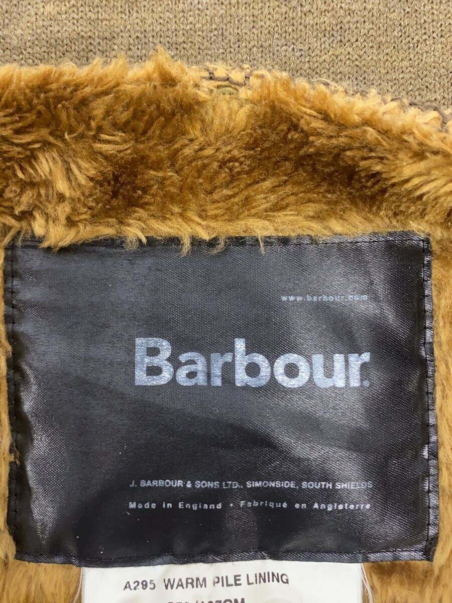 【中古】Barbour◆WARM PILE LINING/ベスト/--/アクリル/KHK/A295【メンズウェア】