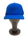 【中古】ARC’TERYX◆キャップ/FREE/ポリエステル/ブルー/メンズ【服飾雑貨他】
