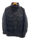 【中古】BURBERRY LONDON◆ブルゾン/L/ウール/NVY/A1F61-630-28【メンズウェア】(4)