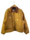 【中古】Carhartt◆デトロイトジャケット/ジャケット/XXL/コットン/CML/無地【メンズウェア】