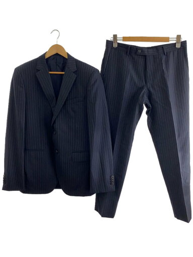 【中古】ALANET/スーツ/--/ウール/NVY/ストライプ【メンズウェア】 【中古】ALANET/スーツ/--/ウール/NVY/ストライプ【メンズウェア】