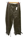 【中古】BEAUTY&YOUTH UNITED ARROWS◆ボトム/S/--/KHK/無地/1614-199-6086【レディースウェア】