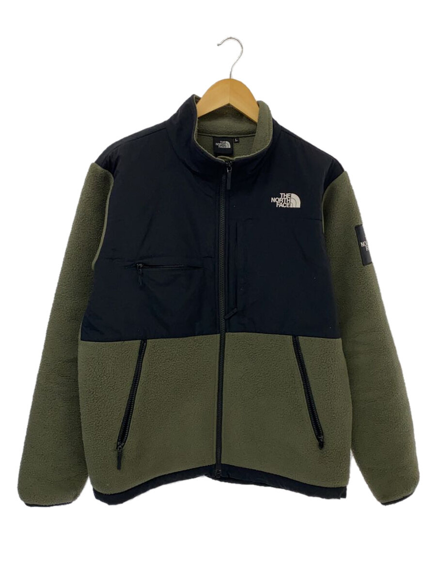 【中古】THE NORTH FACE◆デナリジャケット/L/ポリエステル/KHK【メンズウェア】