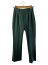 【中古】MURRAL◆サイドスリットトラウザーズ/1/ポリエステル/GRN/MU22SS-1201【レディースウェア】