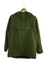 L.L.Bean◆70s/80s/PRIMALOFT/アノラックパーカー/ジャケット/フーデッド/L/カーキ/ナイロン/KHK