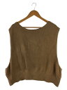 【中古】NEON SIGN◆ニットベスト(薄手)/46/コットン/キャメル/1222/Plain Vest【メンズウェア】(4)