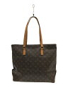 【中古】LOUIS VUITTON◆ルイヴィトン/ルコ_モノグラム_BRW/PVC/ブラウン/茶【バッグ】