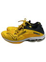 【中古】MIZUNO◆バレーボールシューズ/27.5cm/YLW/v1ga220012【スポーツ】