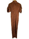 【中古】mame kurogouchi◆Wrinkle Pleats Puff Sleeve Dress/1/ブラウン/mm23fw-dr039【レディースウェア】(4)