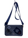 【中古】COACH◆ショルダーバッグ/レザー/NVY/F11802【バッグ】