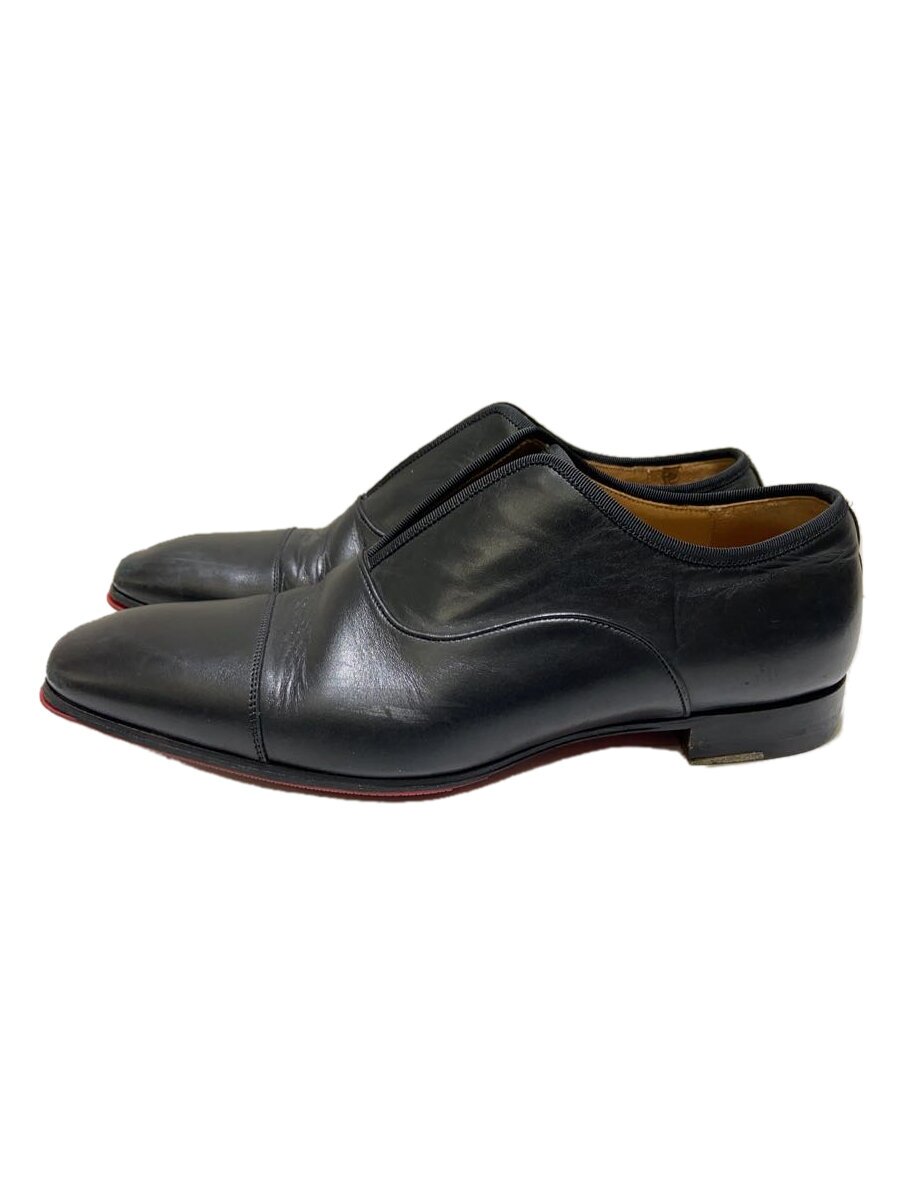 【中古】Christian Louboutin◆つま先スレあり/シワあり/ドレスシューズ/40/BLK/レザー【シューズ】