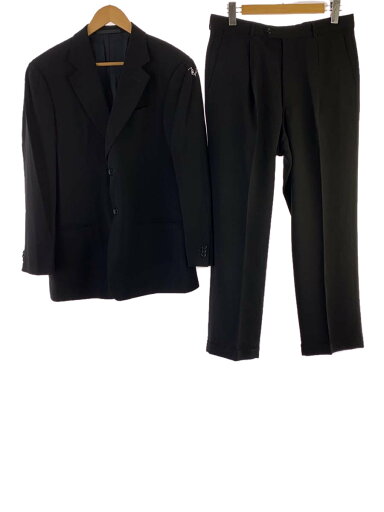 【中古】ARMANI COLLEZIONI◆セットアップ/48/ウール/BLK/2B81EM【メンズウェア】 【中古】ARMANI COLLEZIONI◆セットアップ/48/ウール/BLK/2B81EM【メンズウェア】