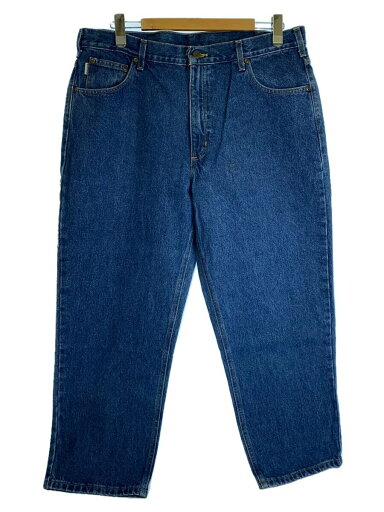【中古】Carhartt◆ストレートパンツ/40/デニム/IDG/無地/B160 DST【メンズウェア】 【中古】Carhartt◆ストレートパンツ/40/デニム/IDG/無地/B160 DST【メンズウェア】
