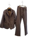 【中古】スーツ/140cm/コットン/BLU/チェック【キッズ】