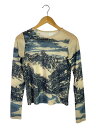 【中古】MAISON SPECIAL◆22年/Landscape Print Sheer Top/FREE/ポリエステル/IVO/21222415308【レディースウェア】(4)