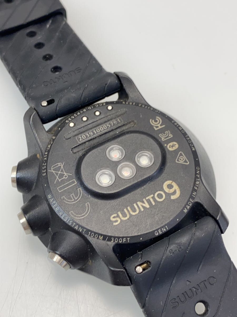 【中古】SUUNTO◆スマートウォッチ/デジタル/ラバー/BLK/BLK/OW183【服飾雑貨他】 3
