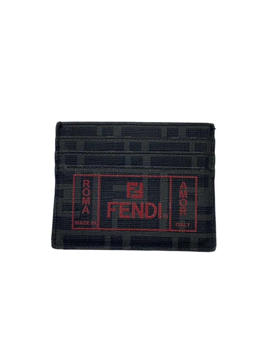 【中古】FENDI◆カードケース/--/BLK/メンズ/7M0164A9X2FOR2A【服飾雑貨他】