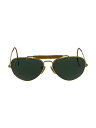 【中古】Ray-Ban◆ヴィンテージ/サングラス/ティアドロップ/メタ...(4)