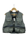 【中古】Foxfire◆フォックスファイヤー/ウェアー/XL/Fishベスト/GRY【スポーツ】
