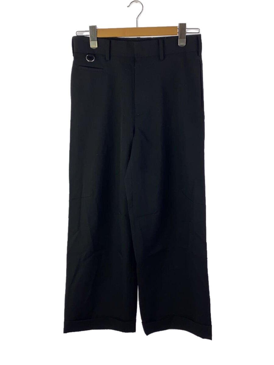 【中古】UNDERCOVER◆スラックスパンツ/1/ウール/BLK/UC2C4502【メンズウェア】