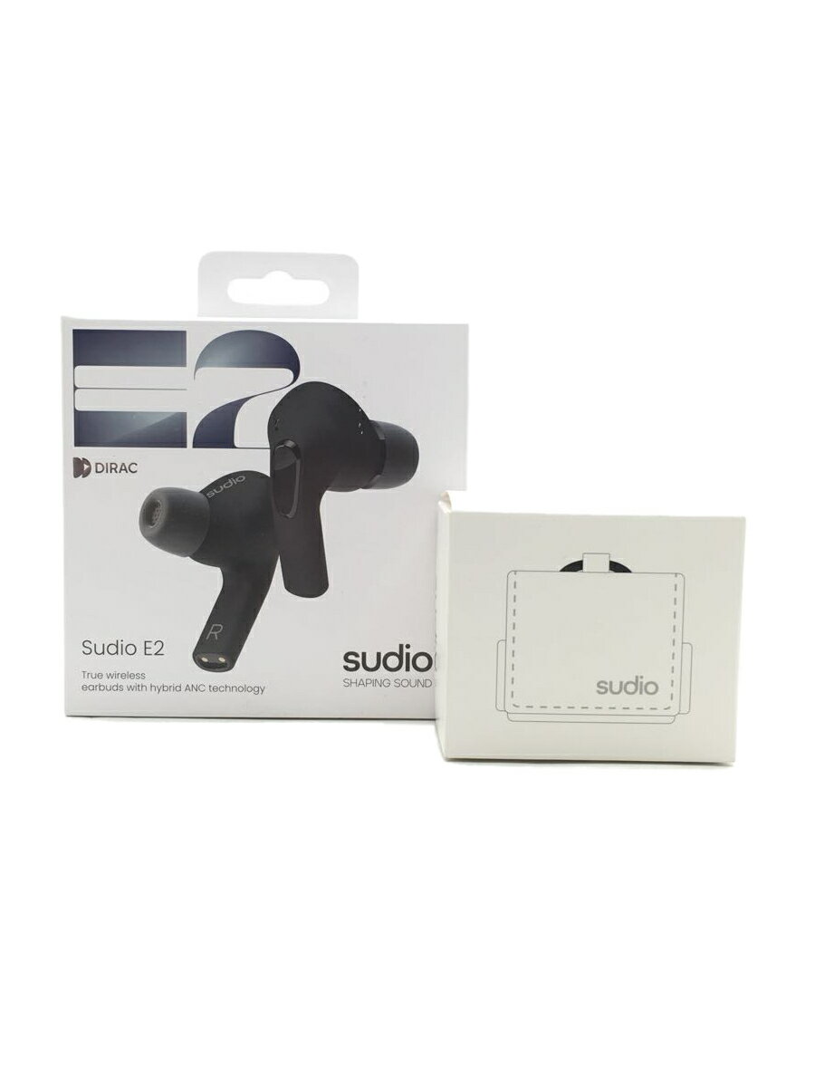 【中古】Sudio◆ワイヤレスイヤホン/E2BLK/Sudi