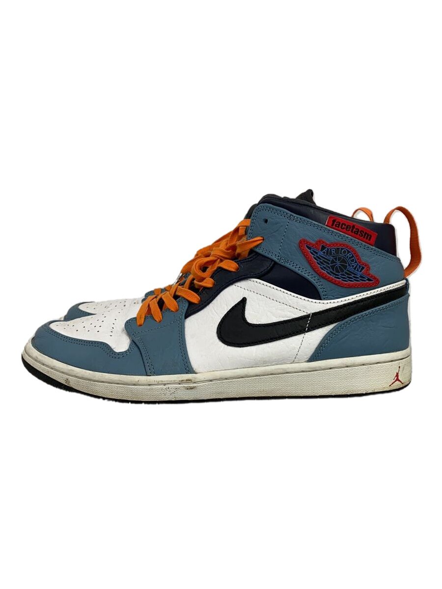 NIKE◆AIR JORDAN 1 MID SE FRLS APLA/エアジョーダン 1/ホワイト/CU2802-100/28