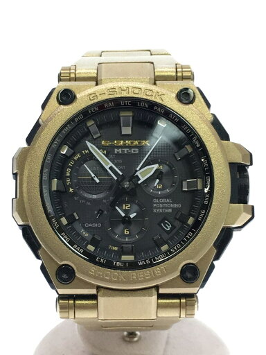 【中古】CASIO◆ソーラー腕時計・G-SHOCK/アナログ/BLK/GLD【服飾雑貨他】 【中古】CASIO◆ソーラー腕時計・G-SHOCK/アナログ/BLK/GLD【服飾雑貨他】