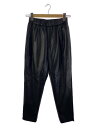 【中古】upper hights◆ボトム/O/フェイクレザー/BLK/20JD00302BLK【レディースウェア】