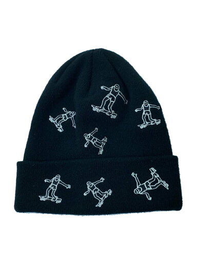 【中古】THRASHER◆ニットキャップ/FREE/アクリル/BLK/総柄/メンズ【服飾雑貨他】 【中古】THRASHER◆ニットキャップ/FREE/アクリル/BLK/総柄/メンズ【服飾雑貨他】