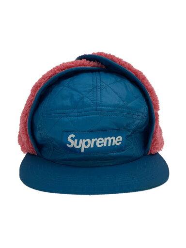 【中古】Supreme◆Quilted Earflap Camp Cap/キャップ/ナイロン/BLU/メンズ【服飾雑貨他】 【中古】Supreme◆Quilted Earflap Camp Cap/キャップ/ナイロン/BLU/メンズ【服飾雑貨他】