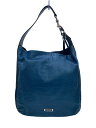 【中古】COACH◆ショルダーバッグ/--/BLU/無地【バッグ】