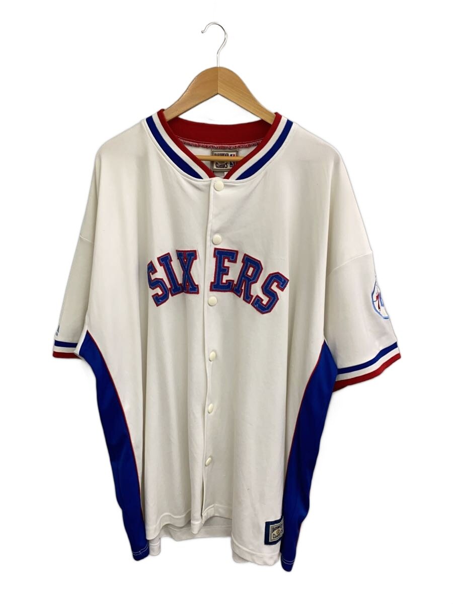 HARD WOOD CLASSICS◆トップス/NBA/SIXERS/90s/WHT