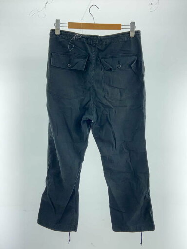 【中古】Needles◆ボトム/S/コットン/BLK/無地/NS183【メンズウェア】