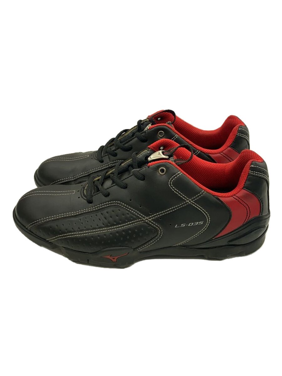 【中古】MIZUNO◆ゴルフシューズ/25/BLK/45KM-03509【スポーツ】