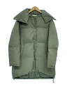 【中古】THROW◆ロングダウンジャケット/1/コットン/KHK/無地/030EA030-2510【レディースウェア】(4)