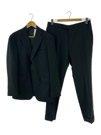 【中古】ISETAN MEN’S◆スーツ/--/--/BLK/ストライプ【メンズウェア】 【中古】ISETAN MEN’S◆スーツ/--/--/BLK/ストライプ【メンズウェア】