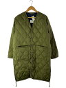 【中古】TAION◆MILITARY V NECK DOWN COAT/コート/M/ポリエステル/GRN【メンズウェア】(4)