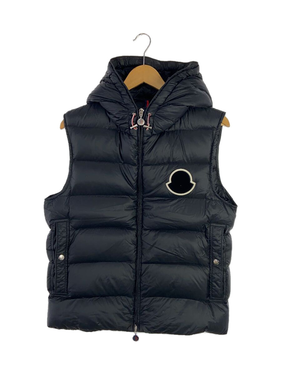 【中古】MONCLER◆ダウンベスト/2/ナイロン/BLK/F20911A5850020AW/VANOISE GULET【メンズウェア】