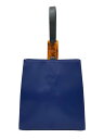 【中古】YVES SAINT LAURENT◆ハンドバッグ/ナイロン/BLU【バッグ】