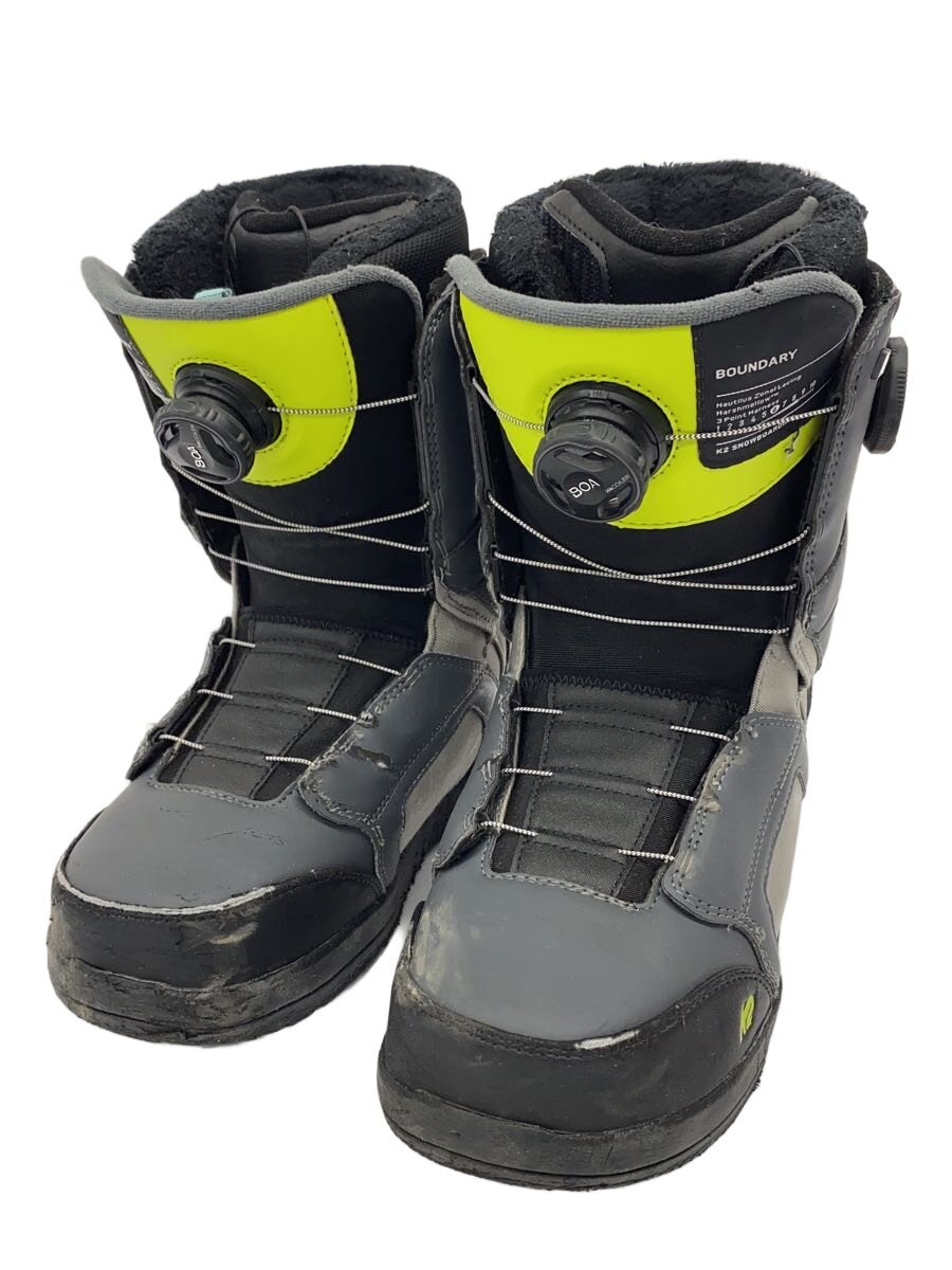 K2 - 【中古】K2◆スノーボードブーツ/25.5cm/BOA/GRY/BOUNDARY【スポーツ】