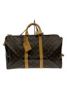 【中古】LOUIS VUITTON◆キーポル・バンドリエール45_モノグラム・キャンバス_BRW/PVC/BRW【バッグ】