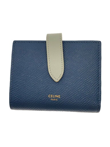 【中古】CELINE◆スモールストラップウォレット/レザー/BLU/レディース/10H263BRU.07PV【服飾雑貨他】 【中古】CELINE◆スモールストラップウォレット/レザー/BLU/レディース/10H263BRU.07PV【服飾雑貨他】